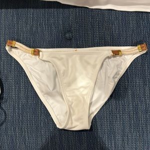 Vix white bikini bottom (full cut) excellent condition size tag removed